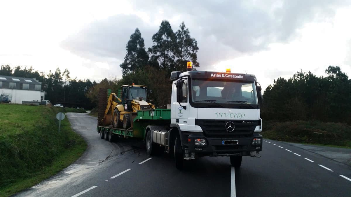 Vehículos preparados para el transporte de diferentes materiales